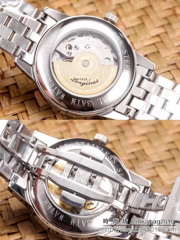 LONGINES浪琴 經典大三針 全自動機械 精品男士腕表 WSS0857